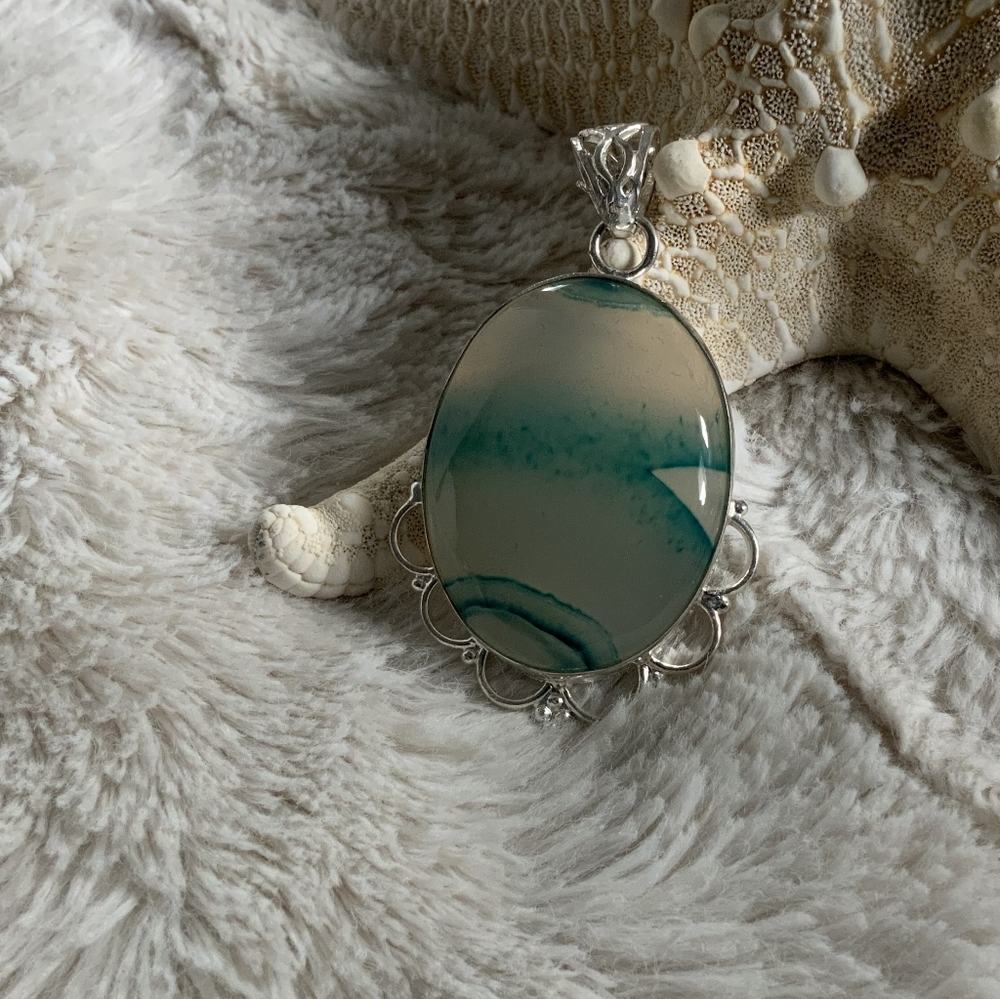 ✨Large Amazonite Pendant